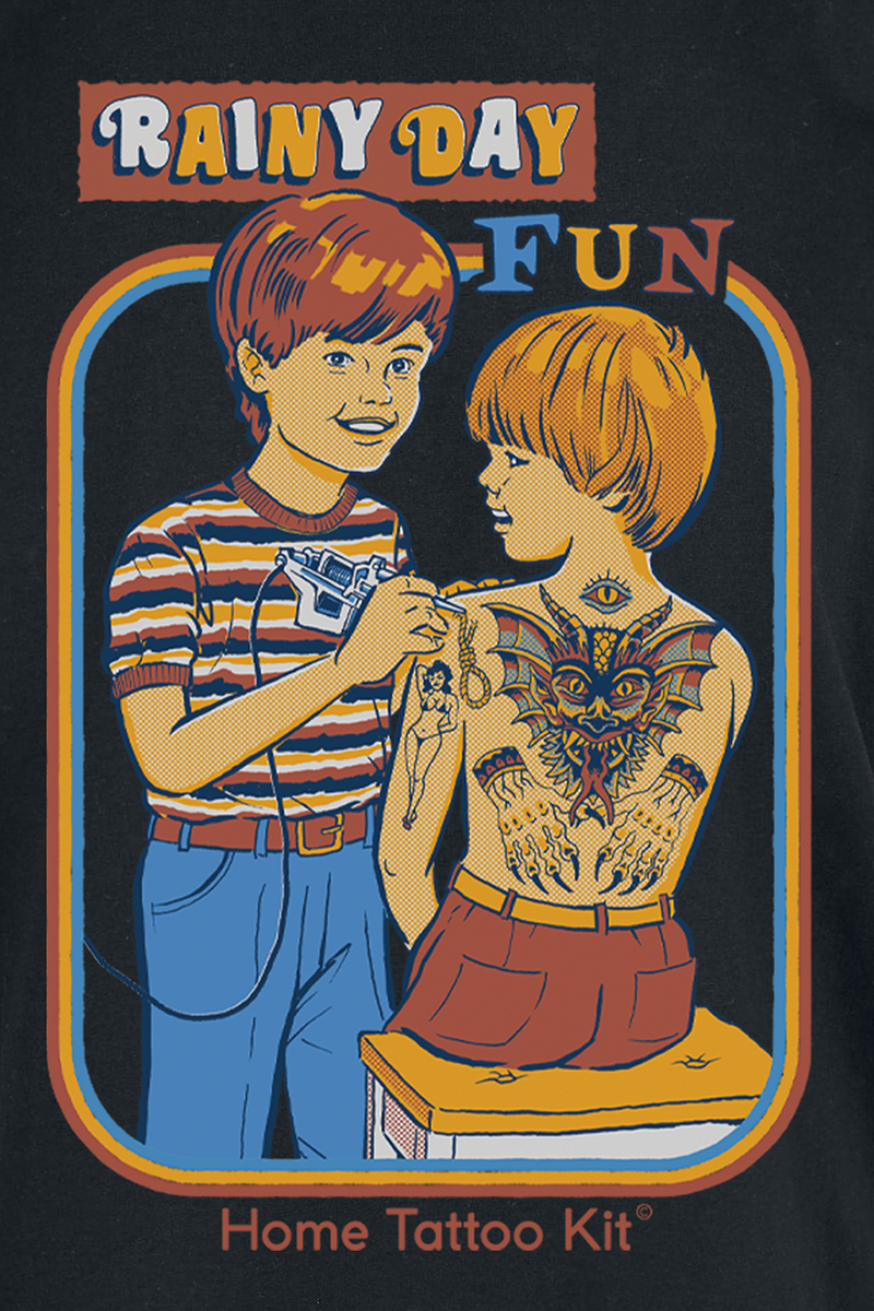 Débardeur Fun de Steven Rhodes - Home Tattoo Kit - M à 5XL - pour Homme - noir - Steven Rhodes - View 2