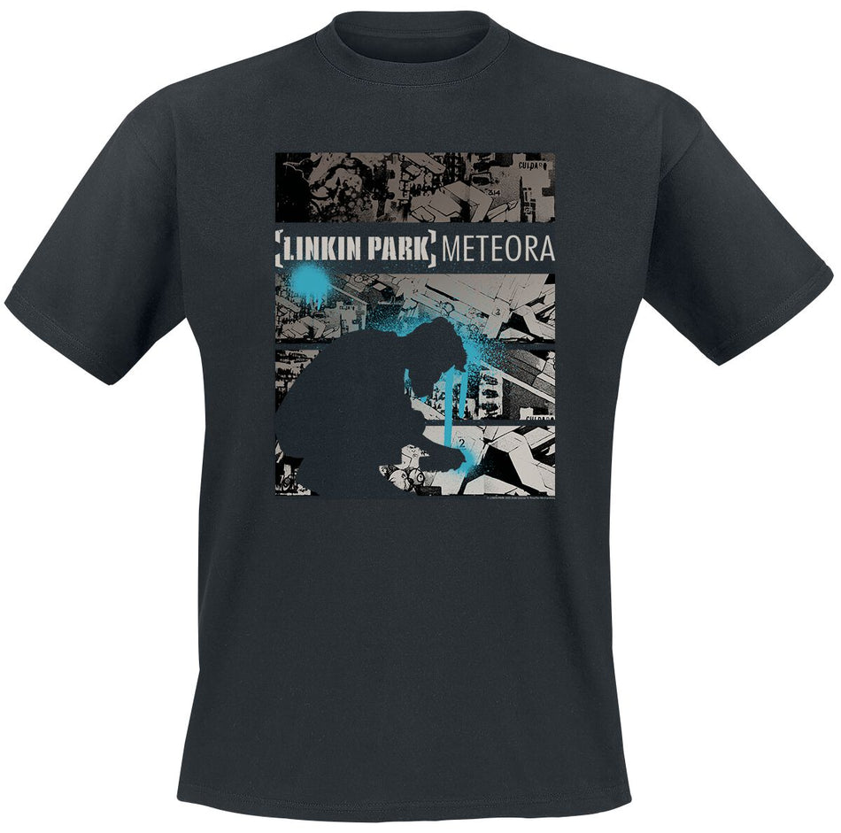 T-Shirt Manches courtes  de Linkin Park - Meteora Drip Collage - S à 4XL - pour Homme - noir - Linkin Park