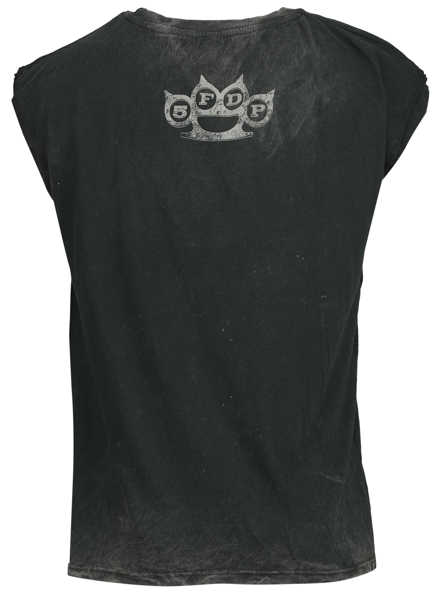 Débardeur  de Five Finger Death Punch - Logo - S à 4XL - pour Homme - gris - Five Finger Death Punch - View 2