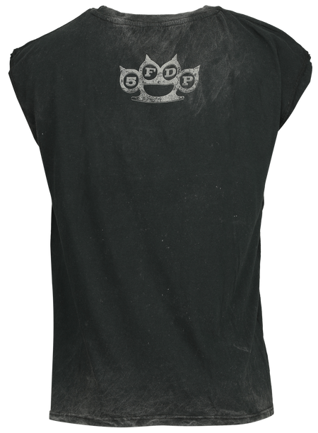 Débardeur  de Five Finger Death Punch - Logo - S à 4XL - pour Homme - gris - Five Finger Death Punch - View 2