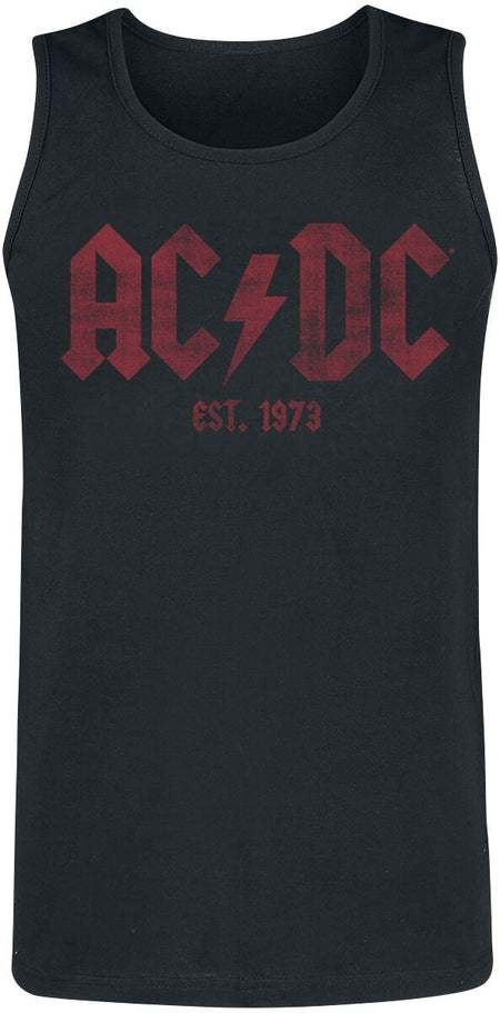 Débardeur  de AC/DC - Est. 1973 - S à 4XL - pour Homme - noir - AC/DC
