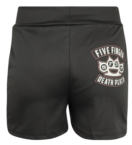 Short  de Five Finger Death Punch - 100% Pure - S - pour Femme - noir - Five Finger Death Punch - View 2