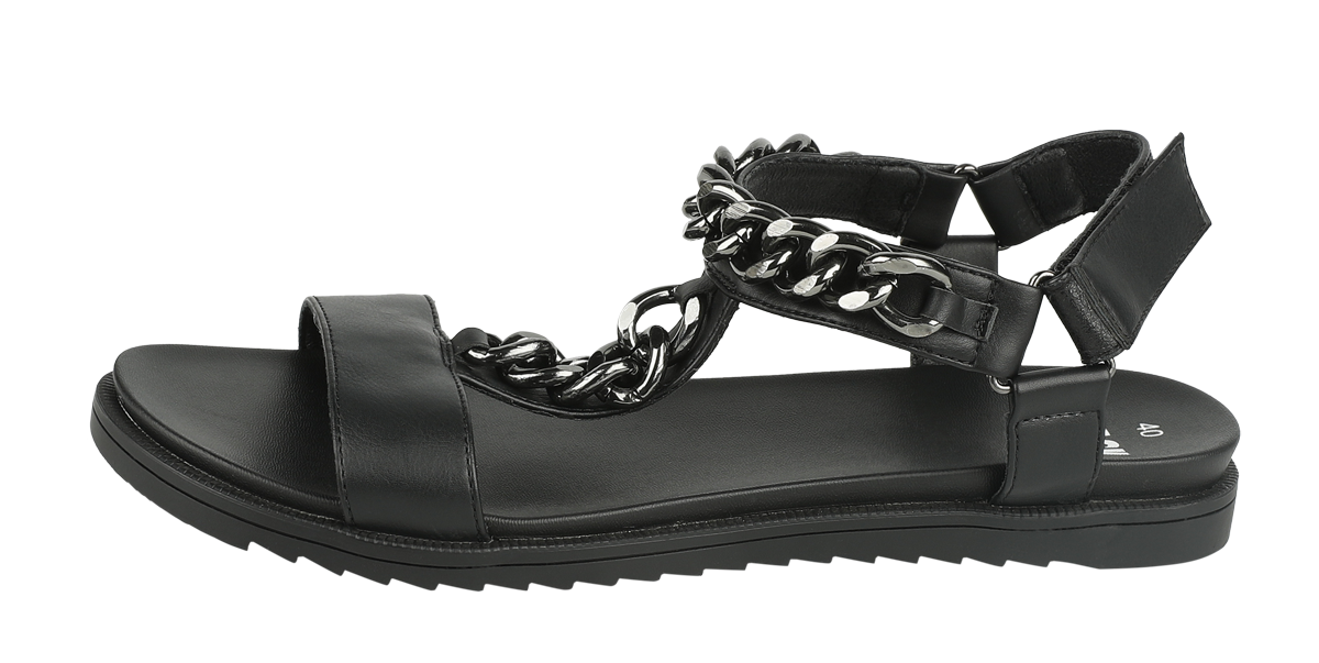 Tongs  de Black Premium by EMP - Sandales avec Chaînes - EU37 à EU41 - pour Femme - noir - Black Premium by EMP - View 2