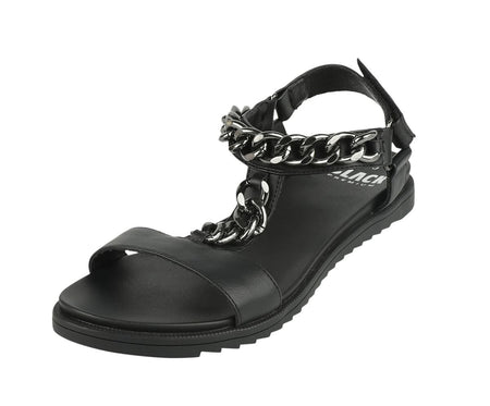 Tongs  de Black Premium by EMP - Sandales avec Chaînes - EU37 à EU41 - pour Femme - noir - Black Premium by EMP