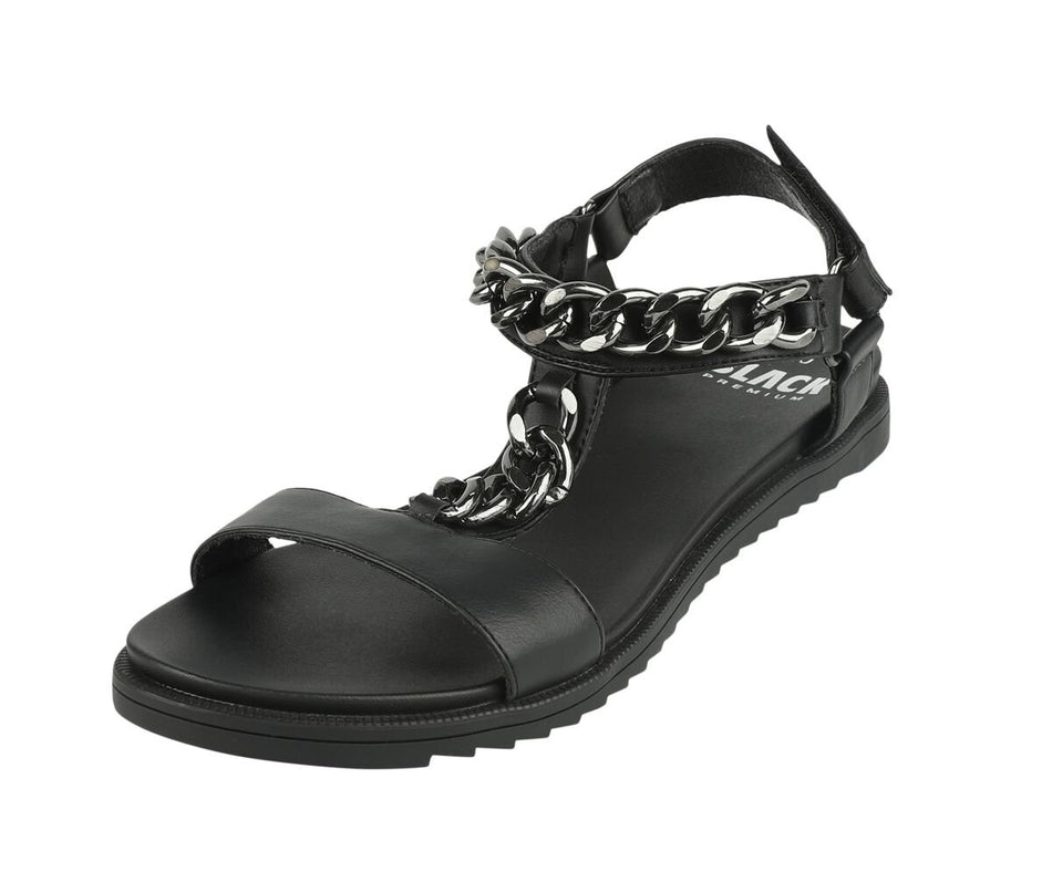 Tongs  de Black Premium by EMP - Sandales avec Chaînes - EU37 à EU41 - pour Femme - noir - Black Premium by EMP