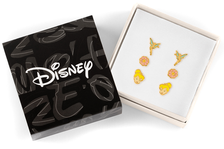 Set de boucles d'oreilles Disney de Peter Pan - pour Femme - couleur or - Peter Pan - View 2