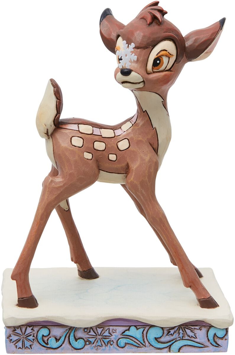 Statuette Disney de Bambi - Faon Glacé - Figurine Bambi de Noël - pour Unisexe - multicolore - Bambi