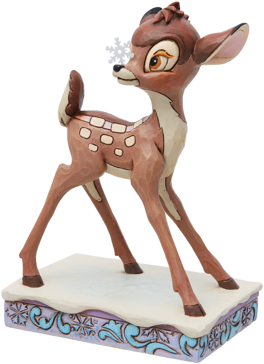Statuette Disney de Bambi - Faon Glacé - Figurine Bambi de Noël - pour Unisexe - multicolore - Bambi - View 2