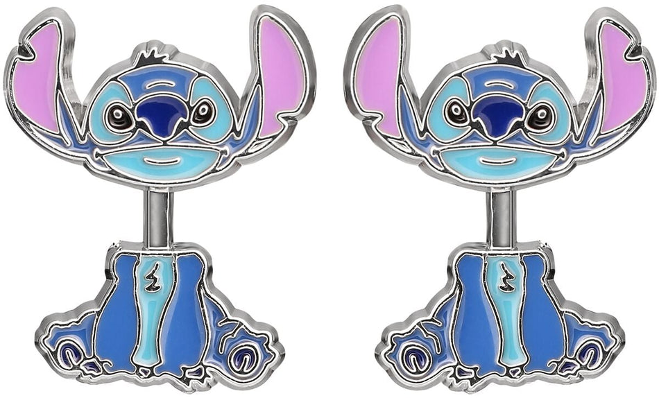 Clous d'oreilles Disney de Lilo & Stitch - Stitch - pour Unisexe - couleur argent - Lilo & Stitch