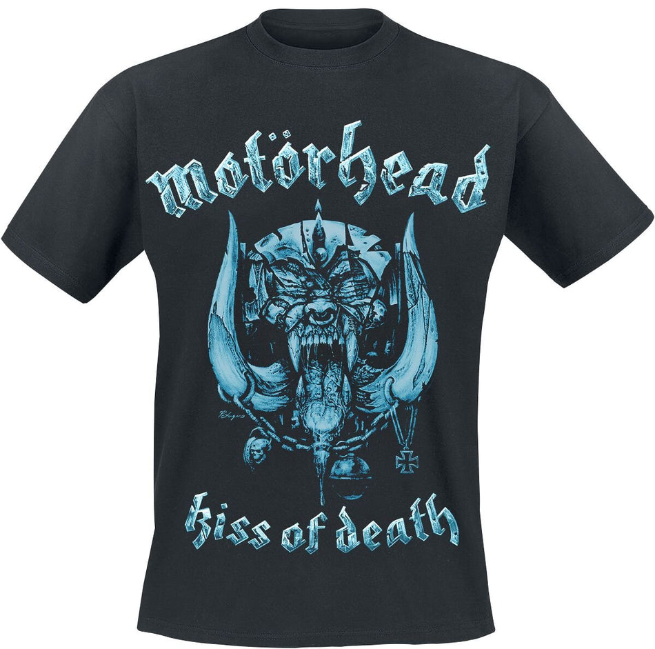 T-Shirt Manches courtes  de Motörhead - Kiss Of Death Warpig Cut Out - S à 4XL - pour Homme - noir - Motörhead