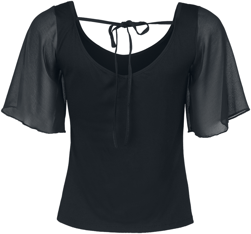 T-Shirt Manches courtes  de Harry Potter - Poudlard - S à XXL - pour Femme - noir - Harry Potter - View 2