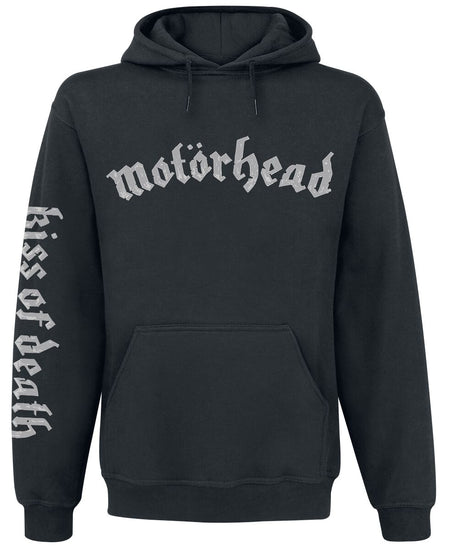 Sweat-shirt à capuche  de Motörhead - Kiss Of Death Bullet Circle V2 - S à XXL - pour Homme - noir - Motörhead