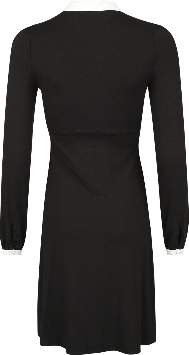 Robe mi-longue Gothic de Wednesday - La Chose - L à XL - pour Femme - noir - Wednesday - View 2