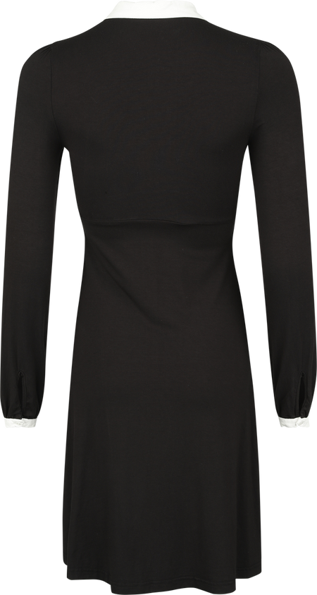 Robe mi-longue Gothic de Wednesday - La Chose - L à XL - pour Femme - noir - Wednesday - View 2