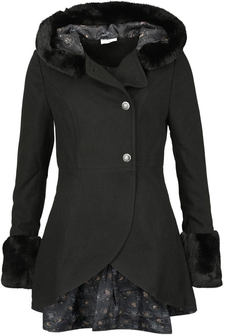 Manteau court  de Harry Potter - Poudlard - S à L - pour Femme - noir - Harry Potter