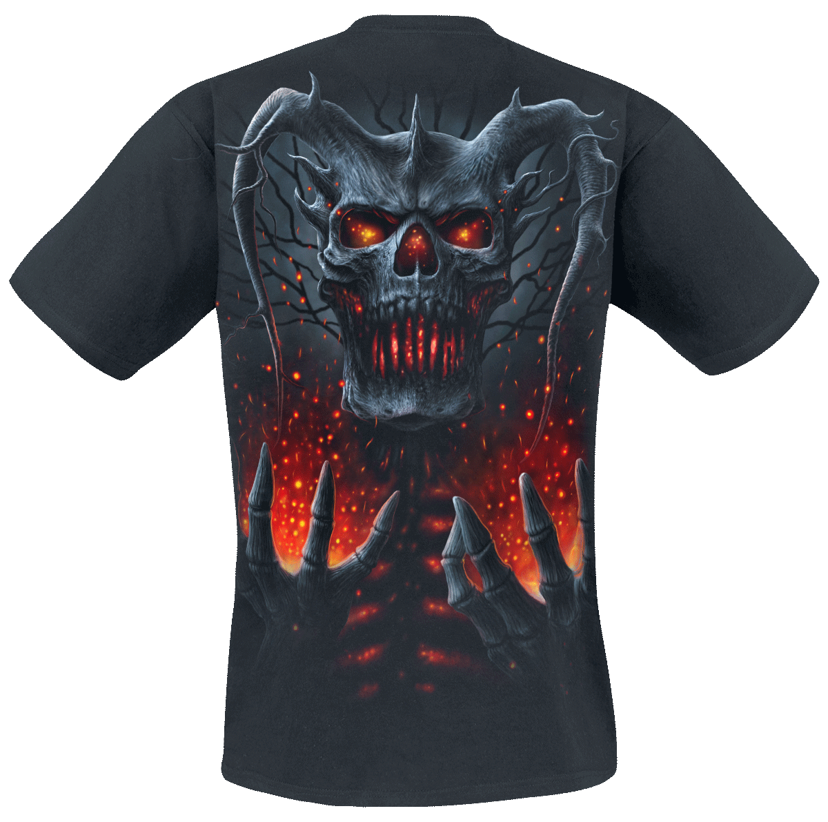 T-Shirt Manches courtes  de Spiral - Death Embers - S à 4XL - pour Homme - noir - Spiral - View 2