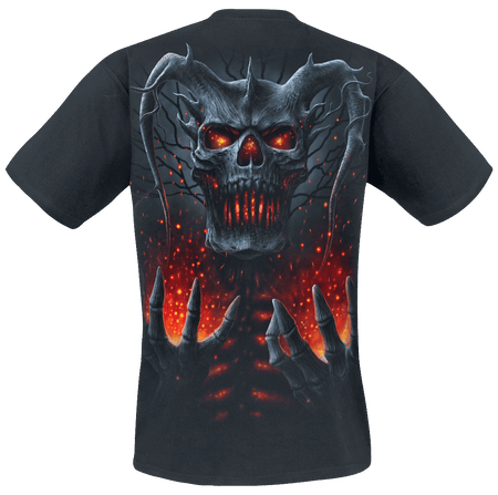 T-Shirt Manches courtes  de Spiral - Death Embers - S à 4XL - pour Homme - noir - Spiral - View 2