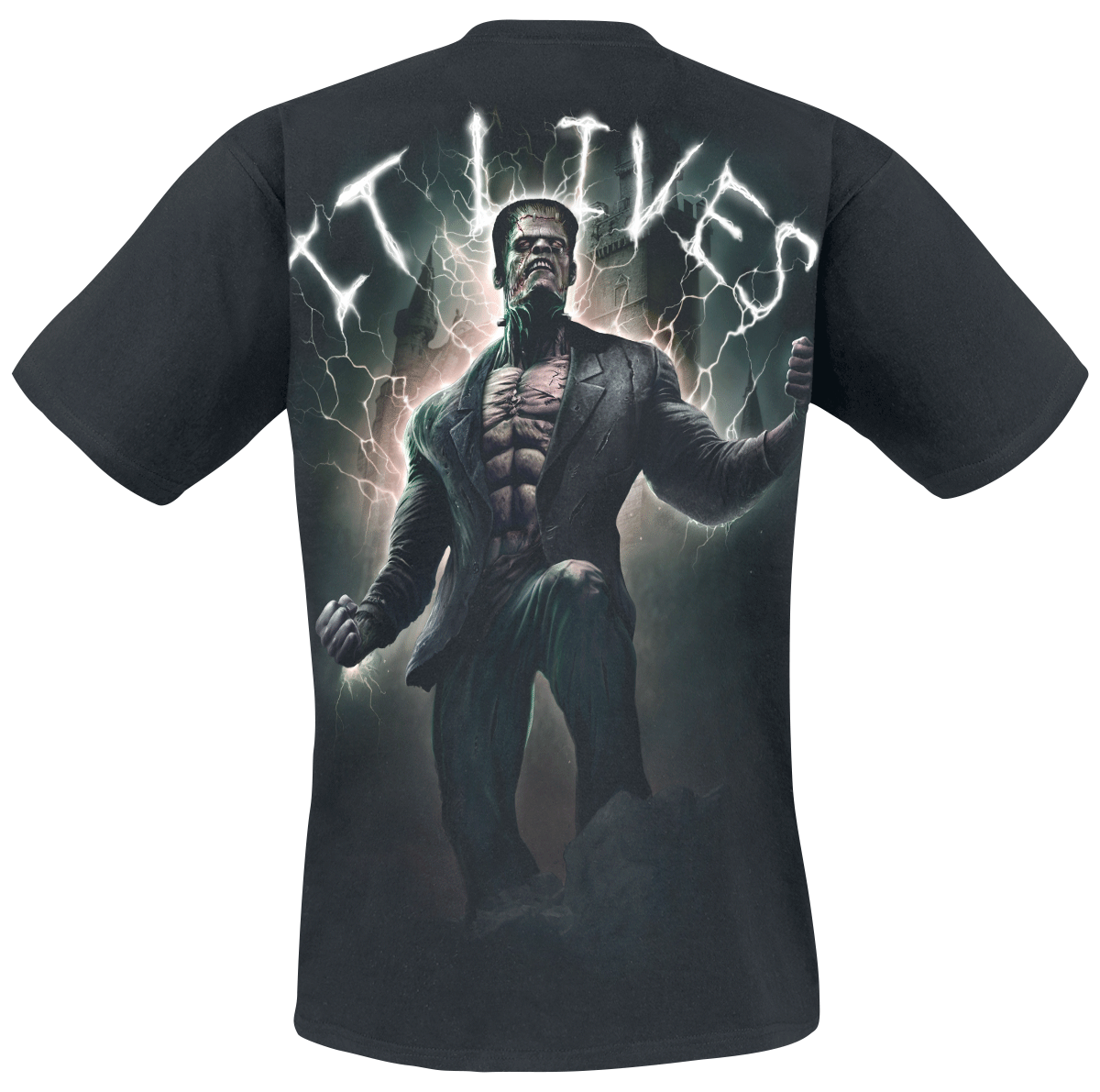 T-Shirt Manches courtes  de Spiral - It Lives - S à 4XL - pour Homme - noir - Spiral - View 2