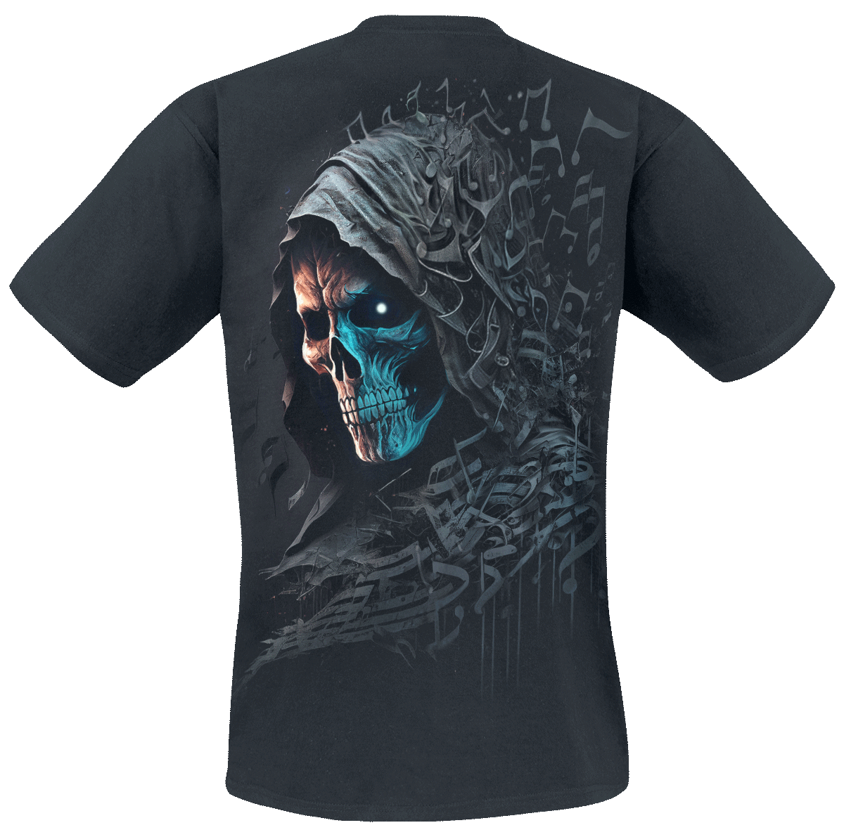 T-Shirt Manches courtes  de Spiral - Midnight Blues - S à 3XL - pour Homme - noir - Spiral - View 2