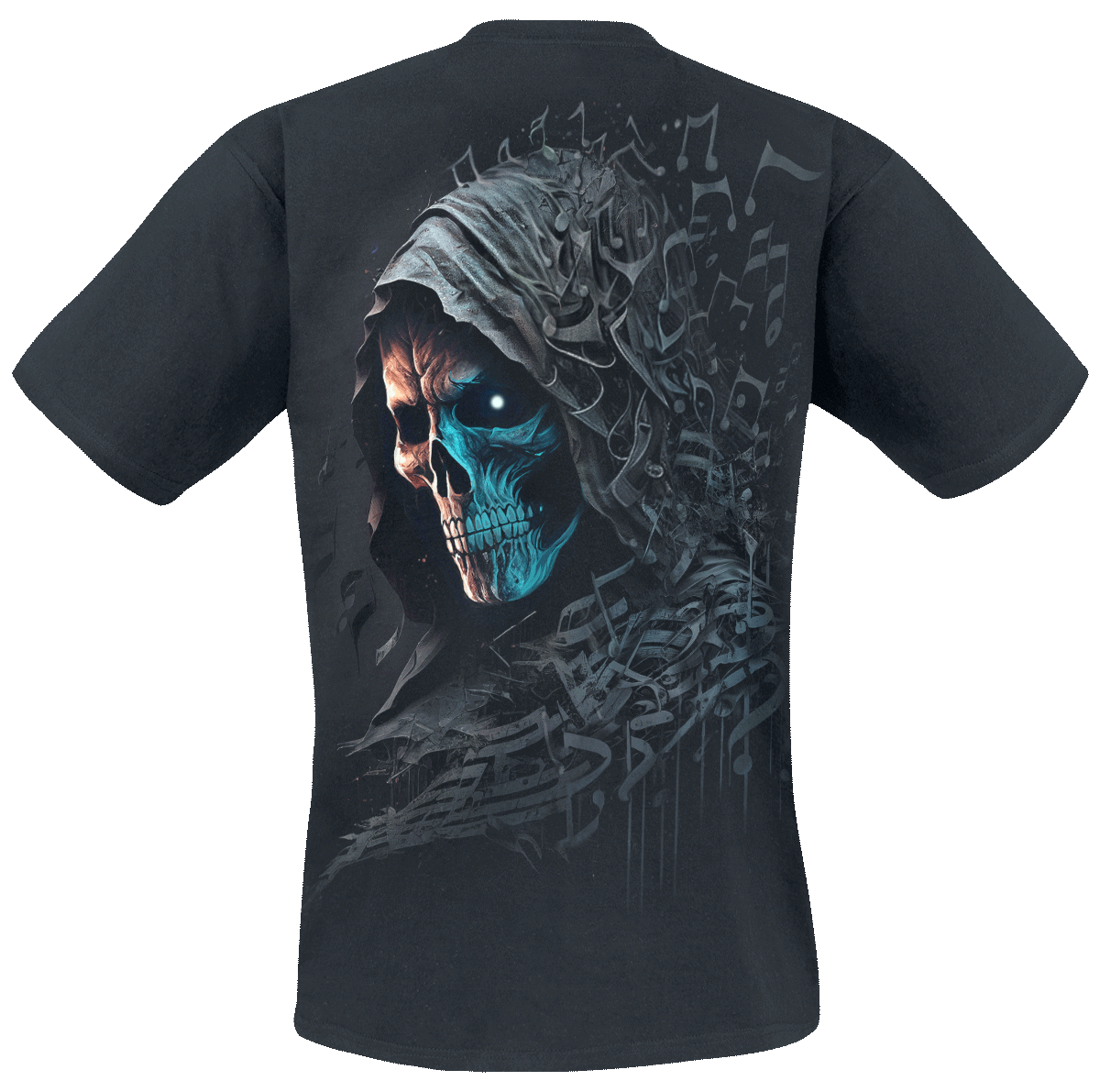 T-Shirt Manches courtes  de Spiral - Midnight Blues - S à 4XL - pour Homme - noir - Spiral - View 2