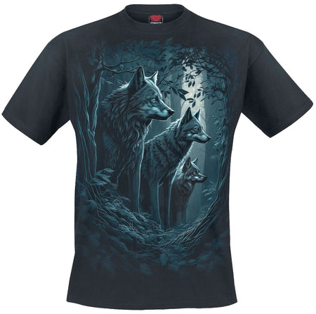 T-Shirt Manches courtes  de Spiral - Forest Guardians - S à 4XL - pour Homme - noir - Spiral