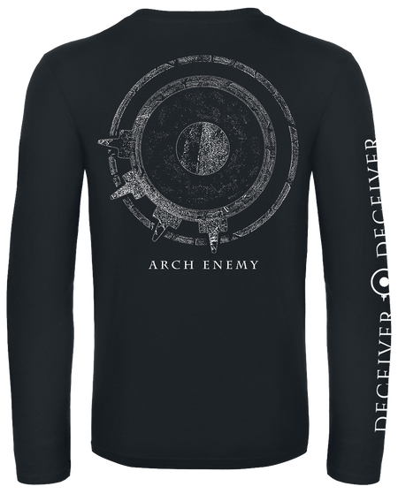 T-shirt manches longues  de Arch Enemy - Deceiver - S à XXL - pour Homme - noir - Arch Enemy - View 2