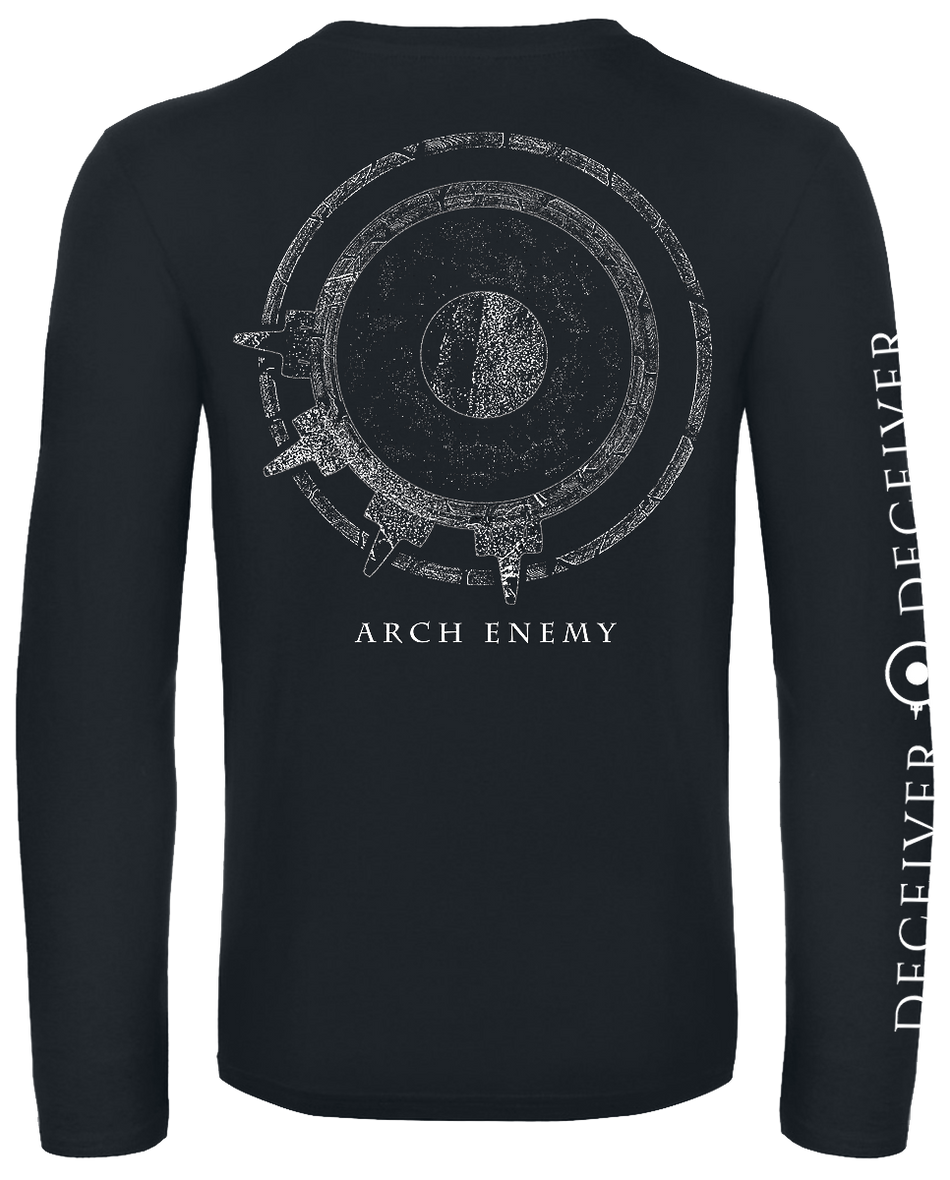 T-shirt manches longues  de Arch Enemy - Deceiver - S à XXL - pour Homme - noir - Arch Enemy - View 2