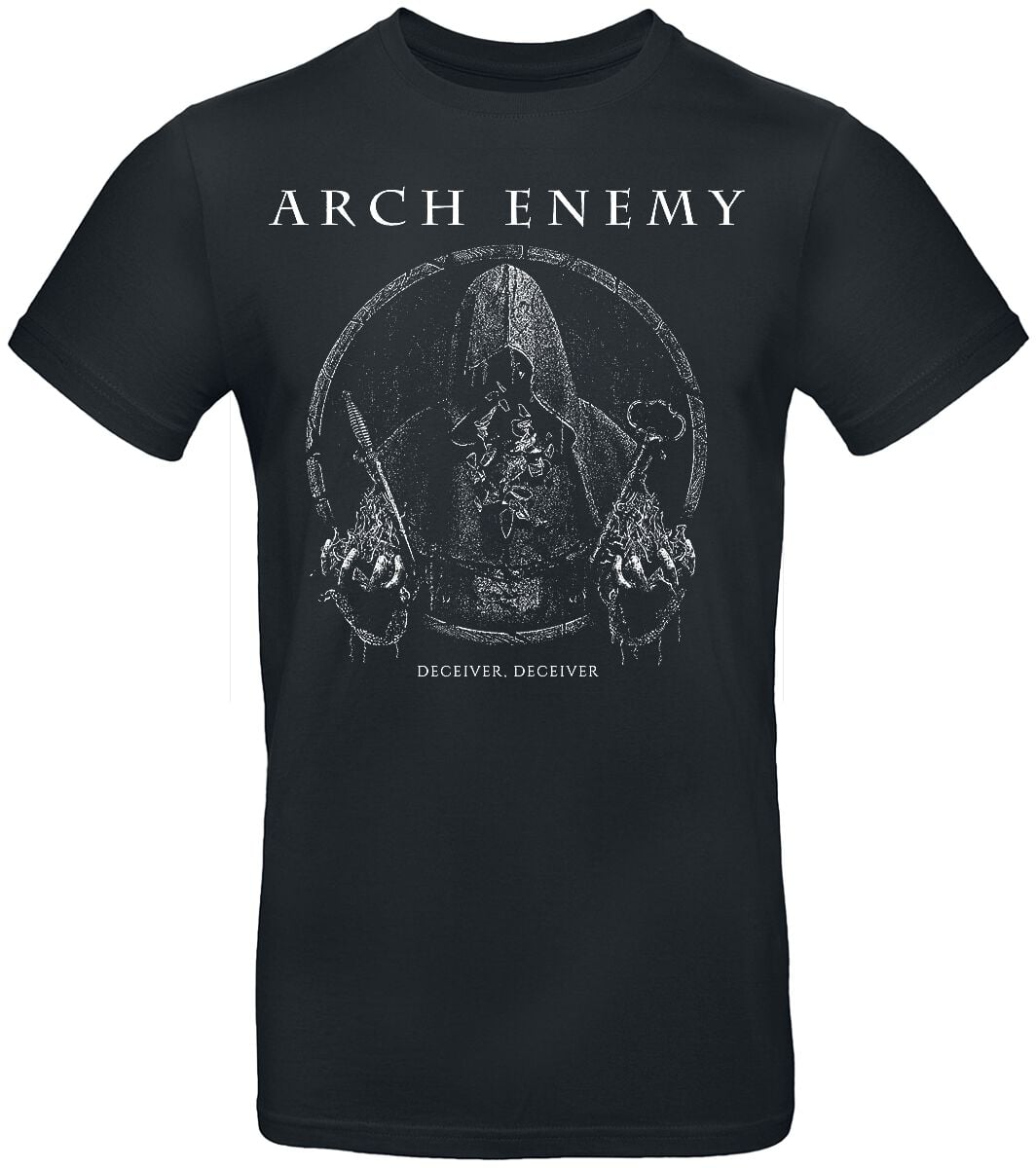T-Shirt Manches courtes  de Arch Enemy - Deceiver - S à 5XL - pour Homme - noir - Arch Enemy