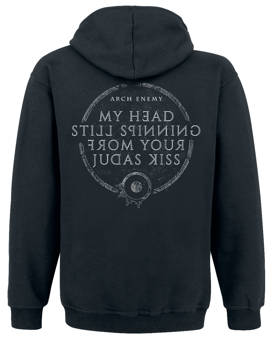 Sweat-shirt à capuche  de Arch Enemy - Deceiver - S à XXL - pour Homme - noir - Arch Enemy - View 2