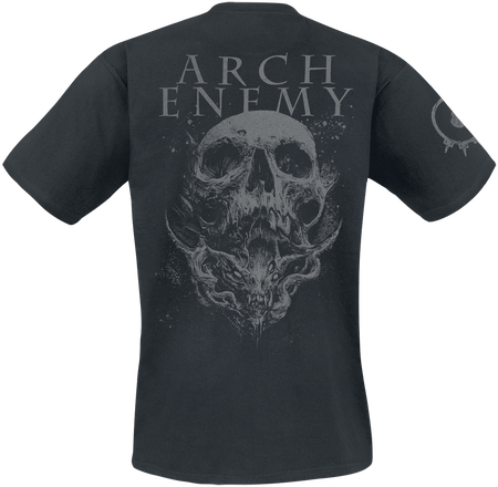 T-Shirt Manches courtes  de Arch Enemy - Demon Skull - S à 5XL - pour Homme - noir - Arch Enemy - View 2