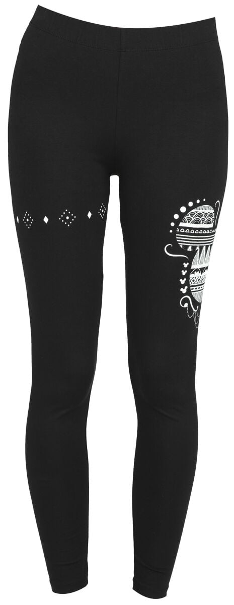 Legging Disney de Mickey & Minnie Mouse - Mickey Boho - S - pour Femme - noir - Mickey & Minnie Mouse