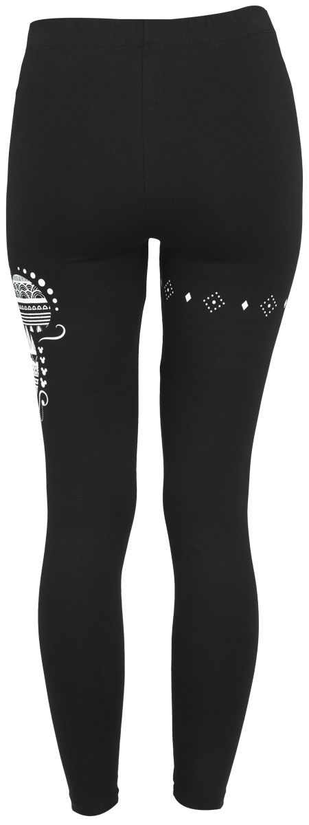 Legging Disney de Mickey & Minnie Mouse - Mickey Boho - S - pour Femme - noir - Mickey & Minnie Mouse - View 2
