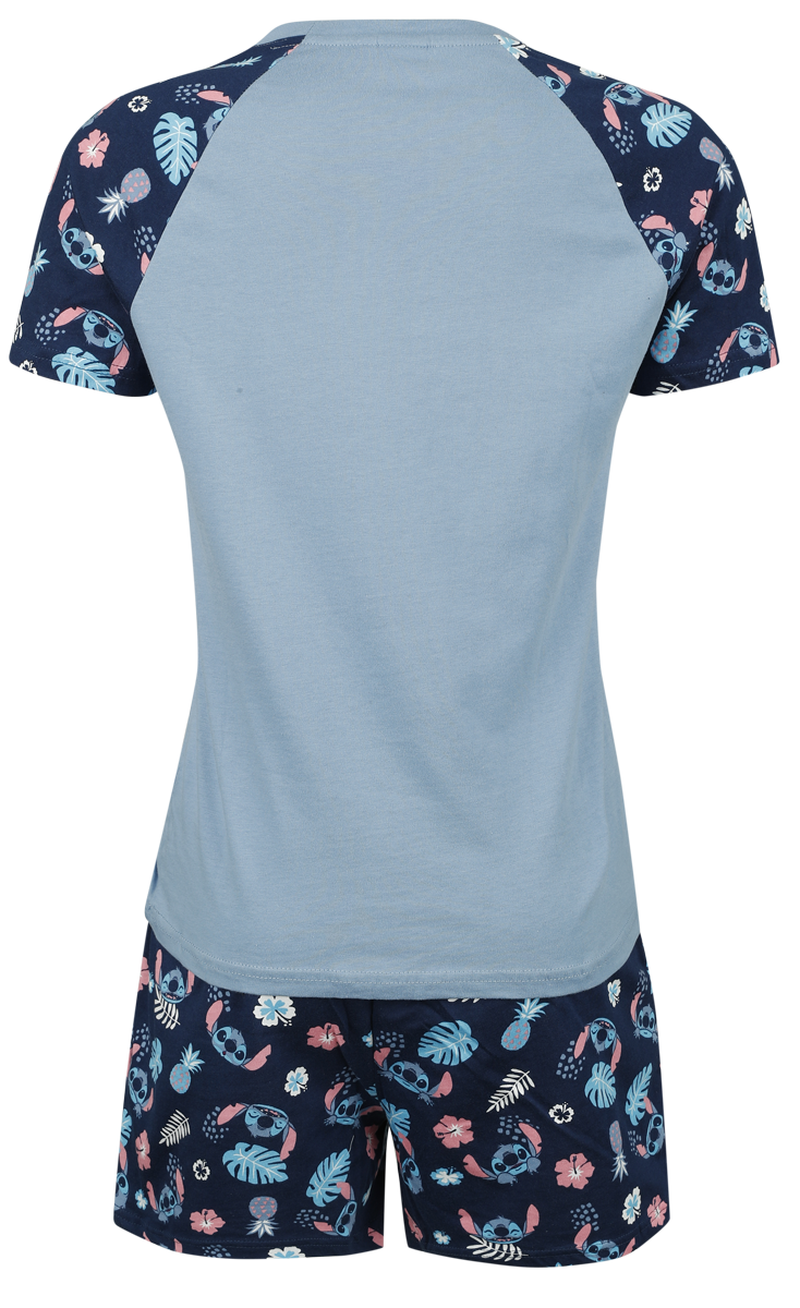 Pyjama Disney de Lilo & Stitch - Weird But Cute - S à XXL - pour Femme - bleu - Lilo & Stitch - View 2