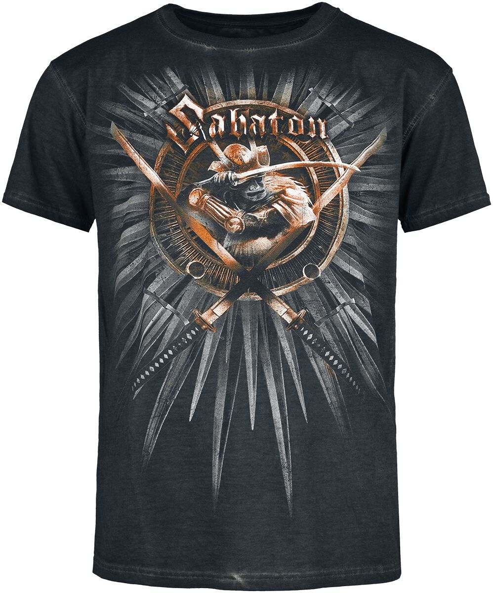 T-Shirt Manches courtes  de Sabaton - Shiroyama - S à 4XL - pour Homme - anthracite - Sabaton