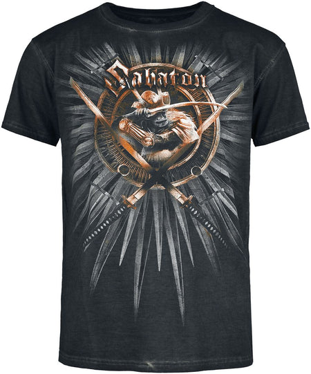 T-Shirt Manches courtes  de Sabaton - Shiroyama - S à 4XL - pour Homme - anthracite - Sabaton