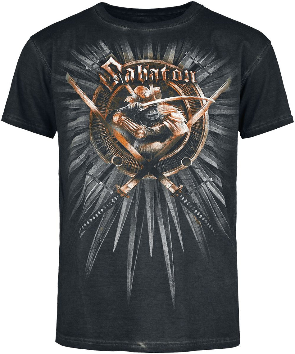 T-Shirt Manches courtes  de Sabaton - Shiroyama - S à 4XL - pour Homme - anthracite - Sabaton