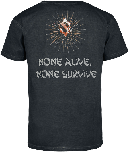 T-Shirt Manches courtes  de Sabaton - Shiroyama - S à 4XL - pour Homme - anthracite - Sabaton - View 2
