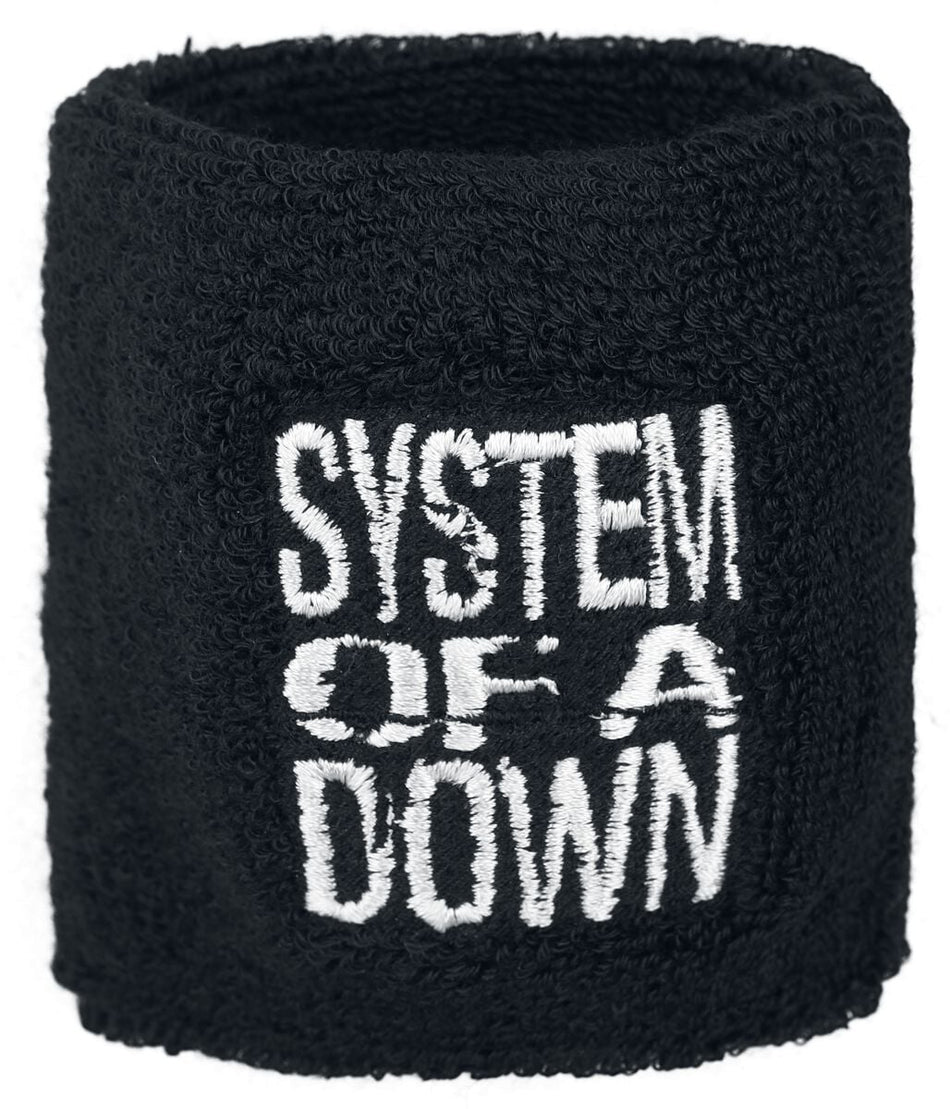 Bracelet éponge  de System Of A Down - Logo - pour Unisexe - noir - System Of A Down