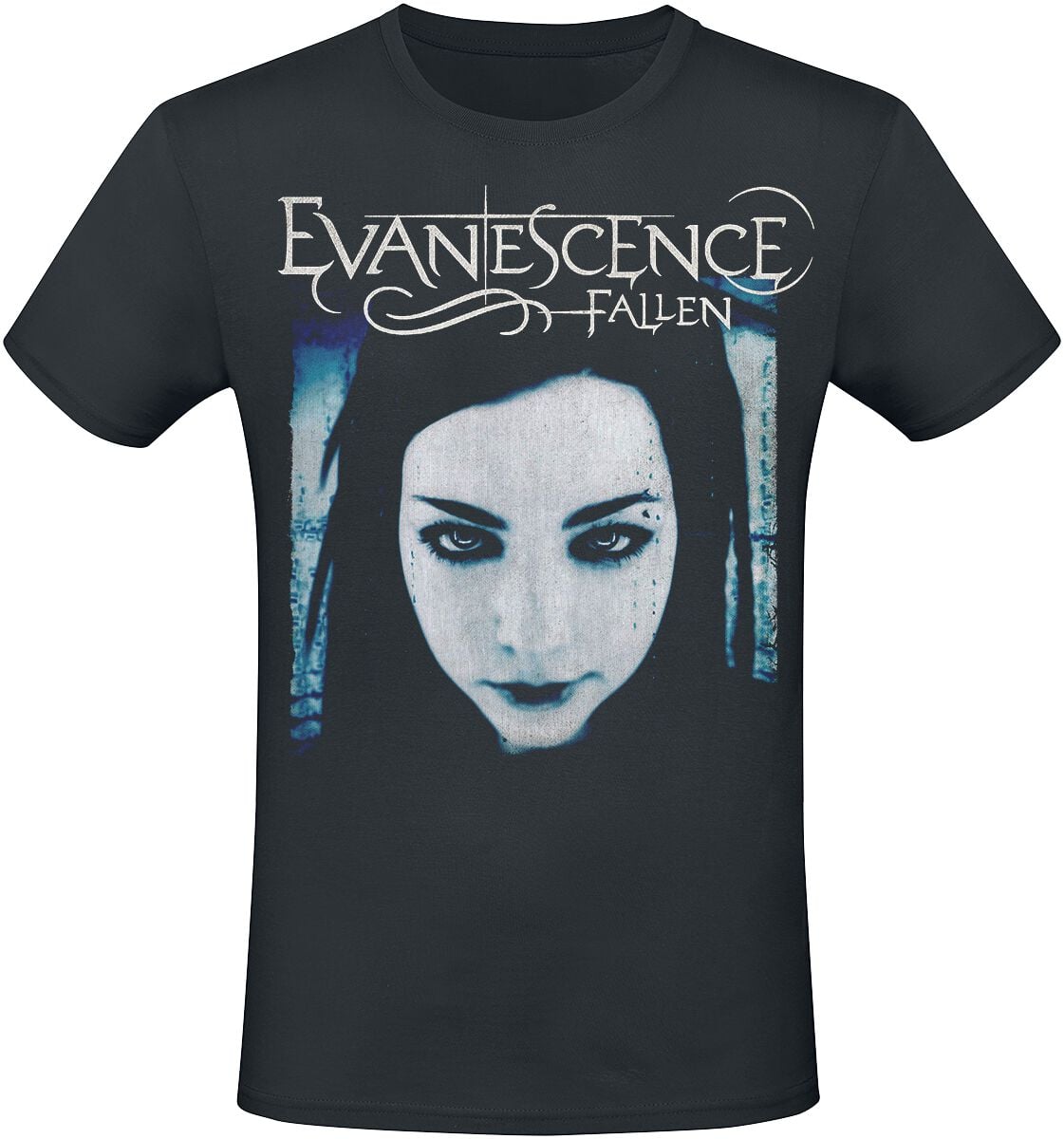 T-Shirt Manches courtes  de Evanescence - Fallen - S à XXL - pour Homme - noir - Evanescence