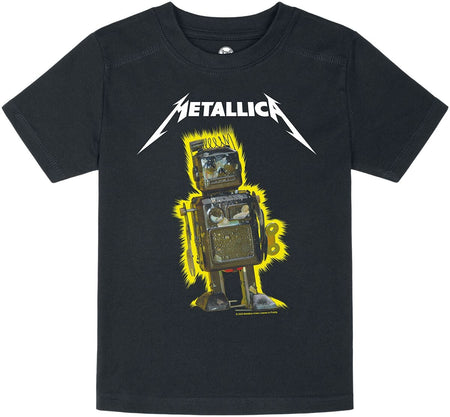 T-shirt  de Metallica - Metal-Kids - Robot Blast - 92 à 164 - pour filles & garçonse - noir - metallica