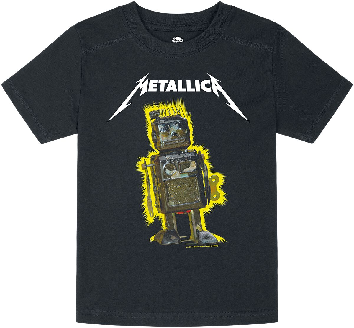 T-shirt  de Metallica - Metal-Kids - Robot Blast - 92 à 164 - pour filles & garçonse - noir - metallica