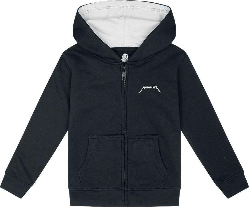 Vestes à capuches pour enfants  de Metallica - Metal-Kids - Robot Blast - 116 - pour filles & garçonse - noir - metallica - View 2
