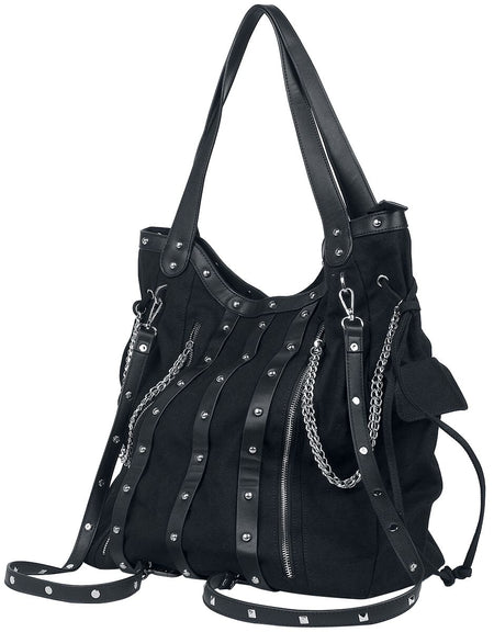 Sac à main Gothic de Jawbreaker - Chaînes - pour Femme - noir/argent - Jawbreaker