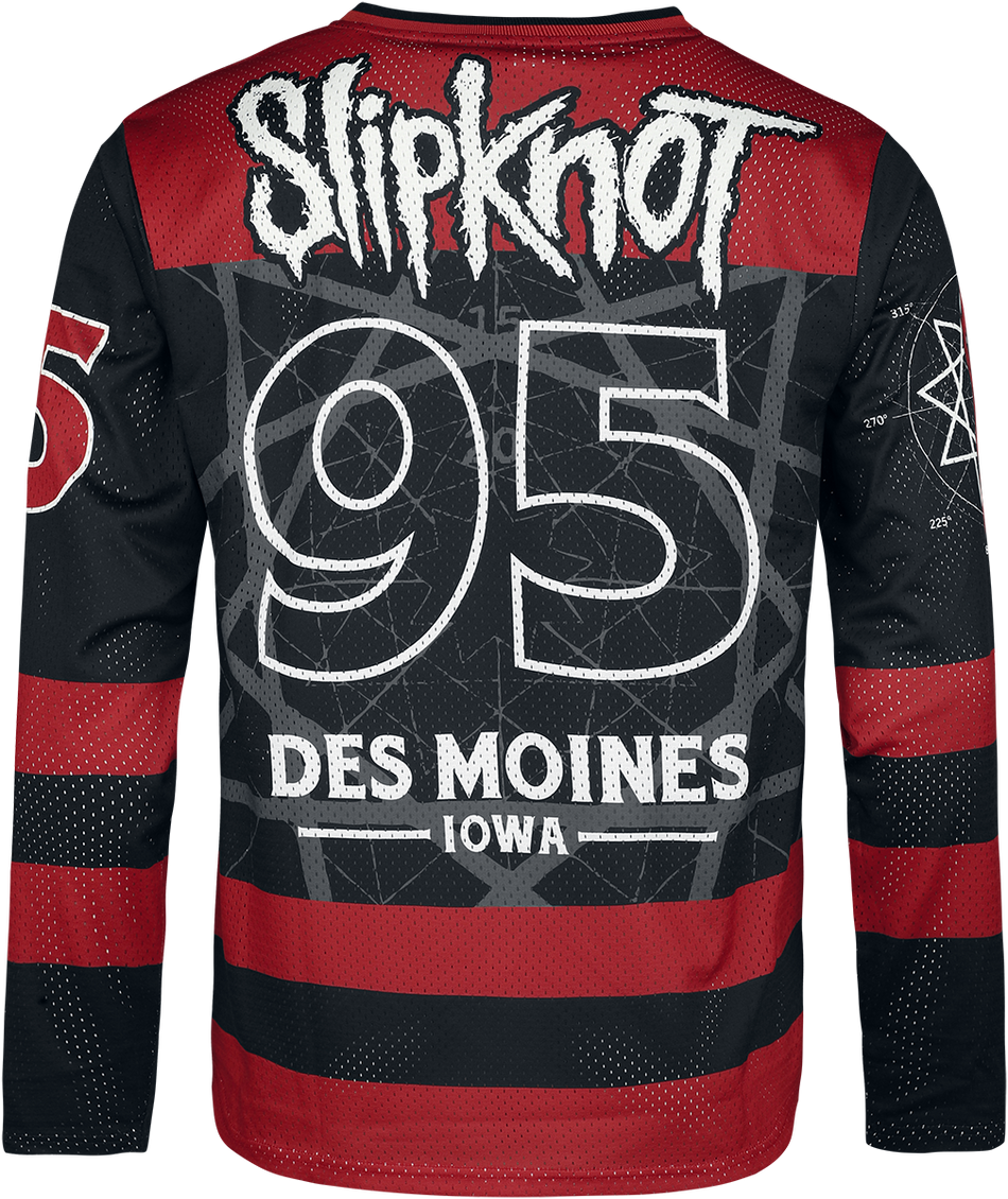 Jersey  de Slipknot - Des Moines - S à 5XL - pour Homme - multicolore - Slipknot - View 2
