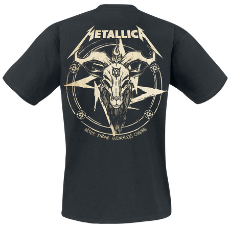 T-Shirt Manches courtes  de Metallica - Darkness Son - S à 5XL - pour Homme - noir - metallica - View 2