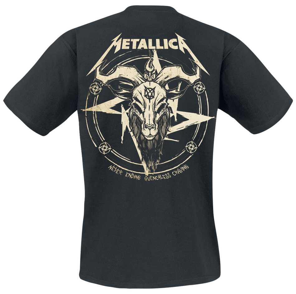 T-Shirt Manches courtes  de Metallica - Darkness Son - S à 5XL - pour Homme - noir - metallica - View 2
