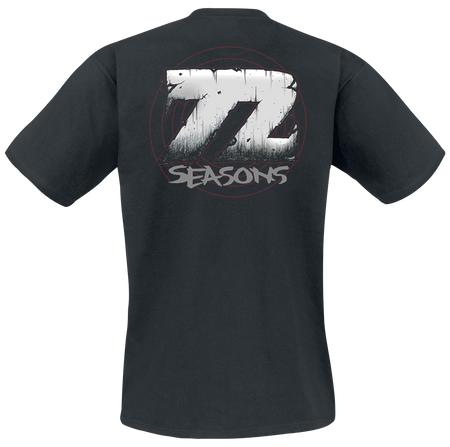 T-Shirt Manches courtes  de Metallica - Skull Screaming Red 72 Seasons - S à 5XL - pour Homme - noir - metallica - View 2