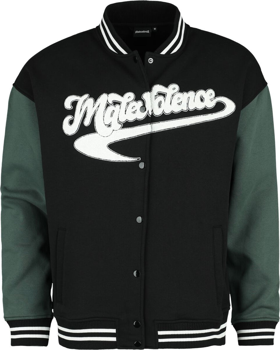 Veste Varsity  de Malevolence - Logo - Oversize - M à 3XL - pour Homme - multicolore - Malevolence