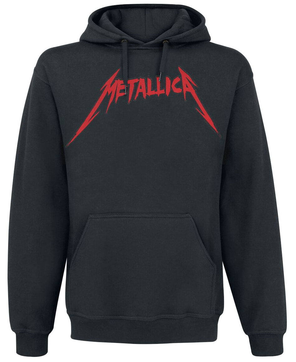 Sweat-shirt à capuche  de Metallica - Skull Screaming Red 72 Seasons - S à XXL - pour Homme - noir - metallica