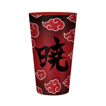 Verre  de Naruto - Shippuden - Akatsuki - pour Unisexe - rouge/noir/blanc - Naruto - View 2